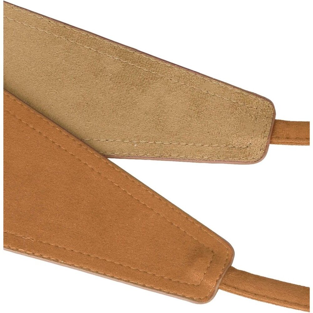Womens Faux Suede Tassel Belt Vintage Bow Tie Waistband for Dress or Coat - Picture 2 of 6